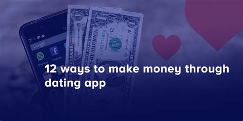 dating apps make money